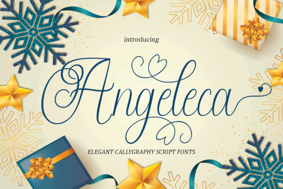 Angeleca: A Handwritten Font for Elegant Editorial Design