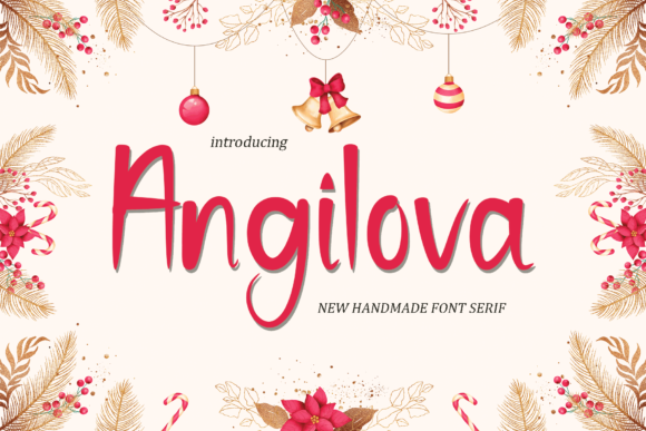 Angilova: A Romantic Handwritten Font for Editorial Design