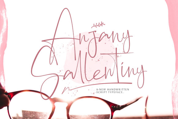 Anjany Sallentiny: An Elegant Script Font for Branding