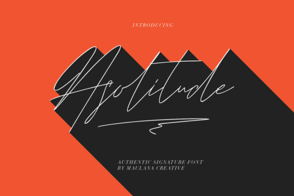 Asolitude: The Elegant Handwritten Font for Small Business Branding