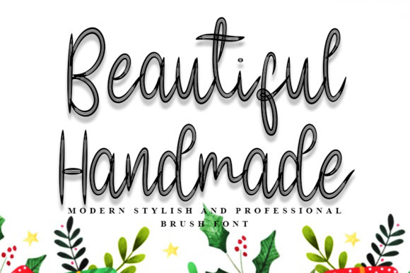 Beautiful Handmade: A Unique Handwritten Font Review