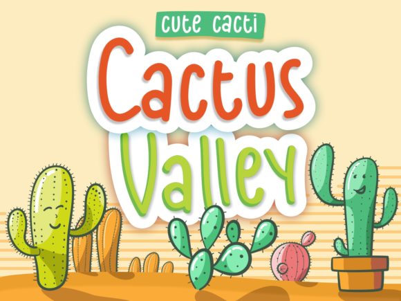 Cactus Valley: A Playful Handwritten Font for Campaigns