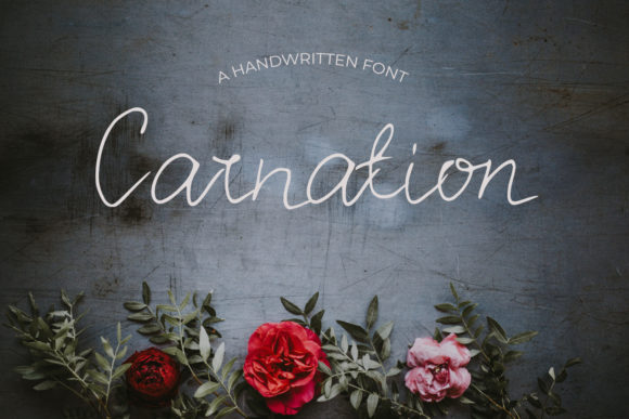 Carnation: A Delicate Handwritten Font for Makers