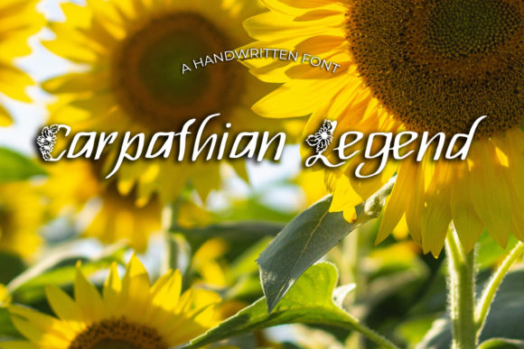 Carpathian Legend: A Delicate Script Font for Web Design