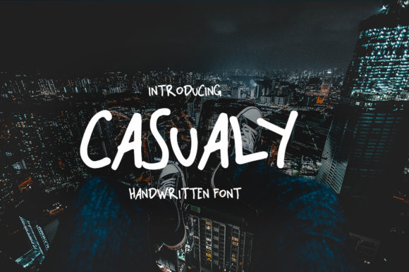 Casualy: A Handwritten Font for Modern Web Design