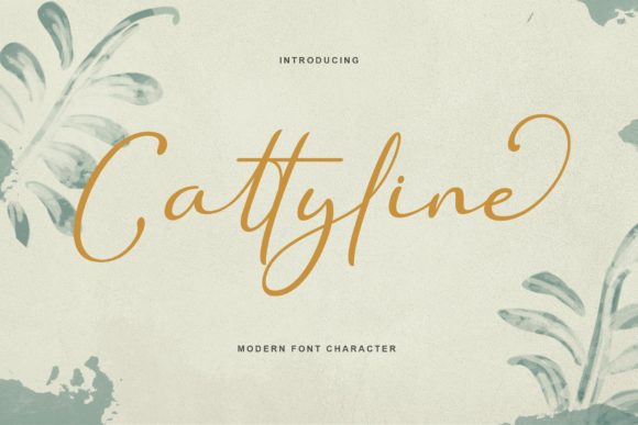Cattyline: A Handwritten Font for Bold Marketing