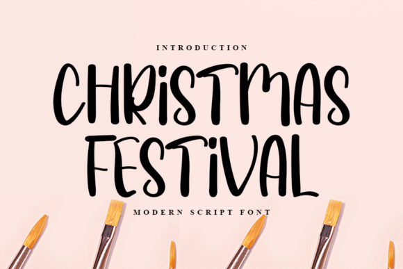 Christmas Festival: A Handwritten Font for Your Brand