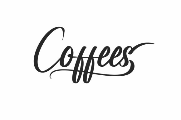 Coffees: A Romantic Handwritten Font for Editorial Design