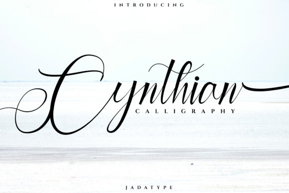 Cynthian: The Elegant Handwritten Font for Small Business Branding