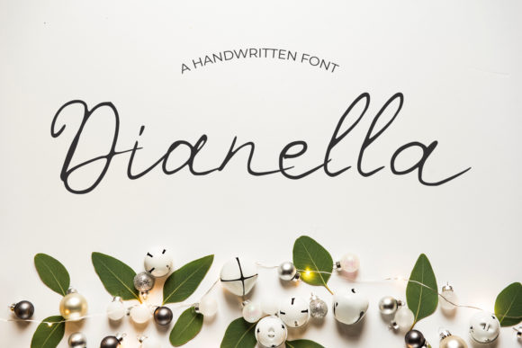 Dianella: A Sweet Handwritten Font for Editorial Design