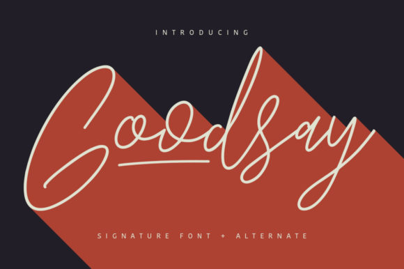 Goodsay: A Handwritten Font for Modern Web Design