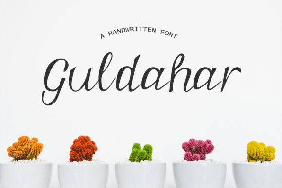 Guldahar: A Premium Script Font for Elegant Branding