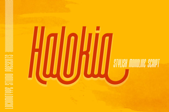 Halokia: A Vintage Script Font for Your Brand