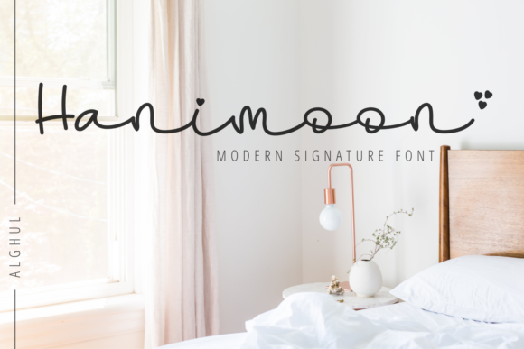 Hanimoon: A Charming Script Font for Marketers