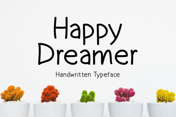 Happy Dreamer: A Handwritten Font for Modern Web Design