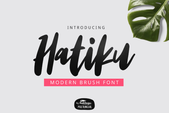 Hatiku: A Charming Handwritten Font for Editorial Design