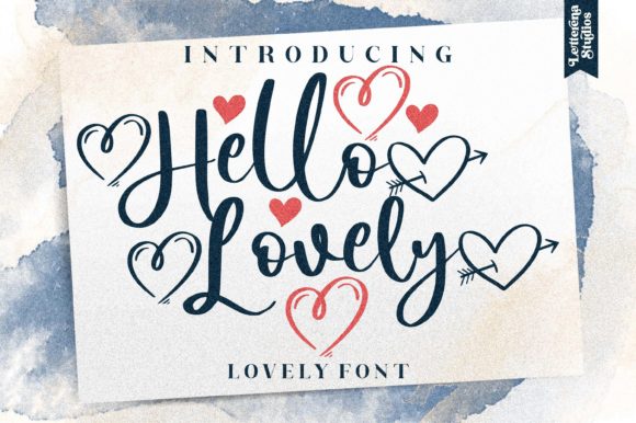 Hello Lovely: A Handwritten Font for Marketers