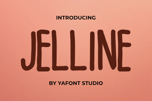 Jelline: A Handwritten Font for Polished Brand Identity