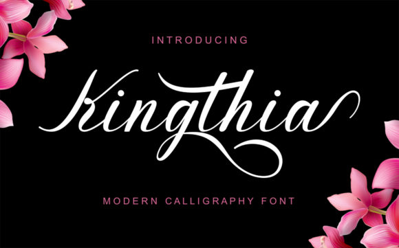 Kingthia: The Modern Script Font for Marketers