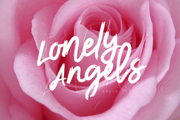 Lonely Angels: A Bold Script Font for Business Branding