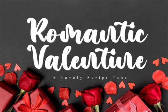 Romantic Valentine: A Premium Script Font for Editorial Design