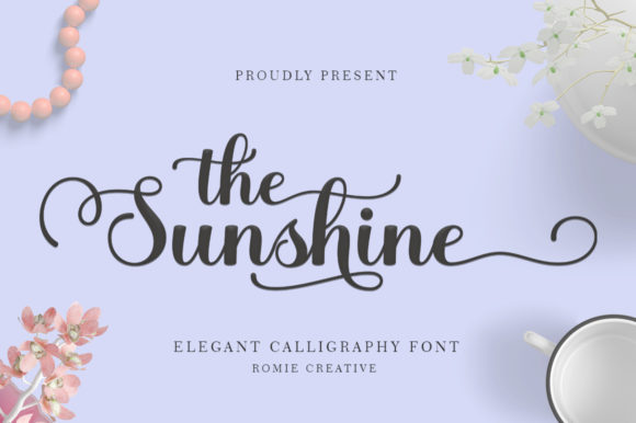 The Sunshine: A Handwritten Font for Modern Marketers