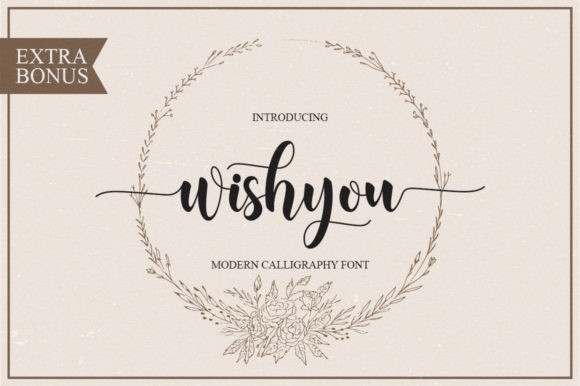 Wishyou: A Handwritten Font for Editorial Design
